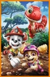 Пазли Trefl 3 х 80 ел. - Цуценячий патруль. Герої динозаврів / PAW Patrol The Dino Movie / 240 елементів (34905) - зображення 4