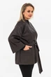 Кардиган SQUARE Темно-коричневий 2XL/3XL (3044295) - изображение 4