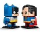 Конструктор LEGO Brick Headz Супермен та Бетмен Золоте століття (40859) - изображение 3