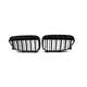 Ноздри решетки радиатора переднего бампера BMW 1 series F52 2016-2021 Black - изображение 2
