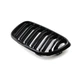 Ноздри решетки радиатора переднего бампера BMW 2 series F22/F23 2014-2019 Black 2BAR - изображение 3
