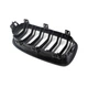 Ніздрі решітки радіатора переднього бампера BMW 3 series F30/F35/F31 2011-2019 Black 2BAR - зображення 5