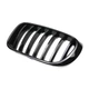 Ніздрі решітки радіатора переднього бампера BMW Х4 F25/F26 2014-2016 Black 1BAR - зображення 4