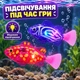 Роборибки інтерактивні CY-03 2 шт на батарейках з підсвічуванням і рухом хвоста, 7,5 см, 3+ - зображення 5