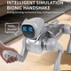 Робопес на радиоуправлении "Robot Dog", озвучивание на английском, подсветка, управление голосом/пультом, танцует, ложится, плавает, программирование действий, песни Серый (i7-198390) - изображение 7