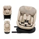 Автокрісло Kinderkraft Xpedition 3 i-Size поворотне 360° проти руху до 105 см бежеве - зображення 1