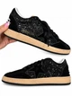Женские кеды Golden Goose черные из натуральной кожи с серебристым декором в полной упаковке размер 41 - изображение 1