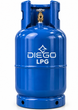 Газовый баллон LPG 27л для пропана, бутана и пропан-бутана, стальной DIEGO - изображение 3