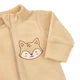 Теплый комбинезон Dexter`s для малыша little fox застежка-молния 68 см бежевый - изображение 4