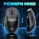 Бездротова миша iMICE G205 Чорна, 12 800 DPI, 6 кнопок, 1000 Гц, Bluetooth + 2,4 ГГц + USB Type-C, RGB, 500 мА·год - изображение 9