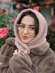Капюшон капор утепений на кнопках з флісом SELINE світло-коричневий - зображення 1