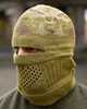 В'язана балаклава військова Мультикам шапка-підшоломник, маска для обличчя та голови зимово-осіння - зображення 1