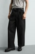 Джинси Zara Worker Wide Fit чорний 0840/459/800 31 - зображення 5