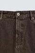 Джинси ZARA Flared Fit коричневий 0840/444/700 30 - зображення 10