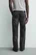 Джинси ZARA Flared Fit з розрізами вугільний 5359/480/822 30 - зображення 3