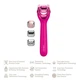 Массажер для лица GESKE MicroNeedle Face Roller 9в1 Magenta (HB0186) [176866] - изображение 4
