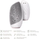 Чистящая щетка для лица GESKE Sonic Thermo Facial Brush&Face-Lifter 8в1 Starlight (HB0088) [179595] - изображение 8