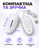 Електрична USB-сушарка для взуття Shoe Dryer з ультрафіолетовим підсвічуванням, 10 Вт, 5 В, біла - зображення 2