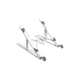 Подставка для ноутбука Orico 11-17", 7 position (15°-45°) plastic white (HS081829) (358173) - изображение 1