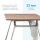 Комп'ютерний стіл OfficePro PG-M24B-16B 75х160 см з тумбочкою Горіховий + Світло-сірий - зображення 6