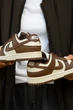 Кросівки Nike SB Dunk Low White Milk Brown 45 - зображення 7