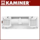 Тепловая воздушная завеса Kaminer ZELVION 26398 2000 Вт с Wi-Fi Tuya Smart, пультом и стеклянной панелью белая - изображение 3