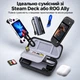 Защитный кейс-чехол JSAUX для Steam Deck OLED, Asus ROG Ally, ROG Ally X, PS Portal, Nintendo Switch 2, сумка для консоли и аксессуаров - изображение 3