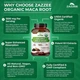Добавка премиум-класса перуанская мака поддержка энергии выносливости Zazzee Organic Maca Root 120 капсул - изображение 4