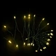 Гирлянда на елку Конский хвост Мишура 3 метра 1800 LED 20 нитей 8 режимов с пультом ДУ от сети светодиодная новогодняя комнатная гирлянда для елки Желтая - изображение 3