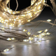 Гірлянда 400 LED 2 м USB 20 шт. крапля роси тепле світло Кінський хвіст - зображення 4