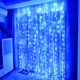 Гірлянда Водоспад 320 Led 3m 2m 220V для прикрашання Синій - зображення 5