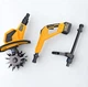 Культиватор аккумуляторный Maximal Pro Fenix 25 ручной 2800 Вт беспроводной почвообработчик 48 В 9 А·ч 670 об мин захват 230 мм погружение 170 мм телескопический 90–120 см бесщеточный для сада огорода земли - изображение 7