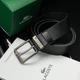 Ремень мужской кожаный Lacoste в подарочной упаковке - изображение 5