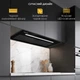 Вытяжка полновстраиваемая WEILOR LUNA WBG 55 BLACK - изображение 5