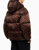 Женская курточка EA7 Emporio Armani в коричневом цвете - размер 24/48 (S)(7W001504/F6016/AF27530) - изображение 2