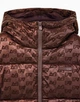 Женская курточка EA7 Emporio Armani в коричневом цвете - размер 24/48 (S)(7W001504/F6016/AF27530) - изображение 4