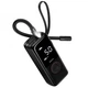Автомобільний насос HOCO ZP18 Enlighten portable smart air pump Black (25238) - изображение 3