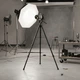 Штатив-трипод для відео- та фотозйомки 3D-голова для професійної фотозйомки пластик чорний - зображення 5