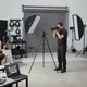 Штатив-трипод для відео- та фотозйомки 3D-голова для професійної фотозйомки пластик чорний - зображення 6