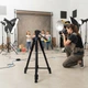 Штатив-трипод для відео- та фотозйомки 3D-голова для професійної фотозйомки пластик чорний - зображення 7