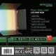 Студійне світлодіодне світло PATONA Premium RGB 60W COB 2x NP-F (4055655247894) - зображення 14