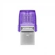Флеш-накопичувач Kingston USB 3.2 DT microDuo 3C 256GB (Type-A/Type-C) (200Mb/s) (24591) - изображение 1
