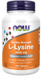 Now Foods L-Lysine 1000 мг 100 таблеток, л-лизин lysine - изображение 1