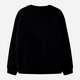 Дитячий теплий світшот для дівчинки Name it 13260419-Black ANTIQ WHITE PRI 134-140 см Чорний (5715908210639) - зображення 4