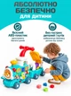 Дитячі ходунки-каталка 5-в-1 Baby Walker Train з парогенератором і піаніно - изображение 10