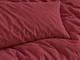 Комплект постільної білизни Zastelli 19-1655TPX Garnet мікрофібра полуторний 145х210 - зображення 2