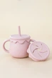 Снек стакан-поильник "Marshmallow", Розовый MagBaby (5033) - изображение 1