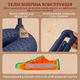 Сушарка для взуття Xiaomi Sothing Loop Stretchable Shoe Dryer DSHJ-S-2111A Purple телескопічна електросушарка висувна з таймером 3/6/9 годин для взуття 28–45 розміру + перехідник - зображення 5