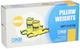 Obciążniki na ręce i nogi One Fitness WW01 17-47-380 2 x 0.7 kg Żółte (5907695532302) - obraz 4