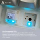 Бездротова ігрова механічна клавітура Ajazz ak820 pro White-purple, Gift Switch, 75%, Hot-Swap, RGB, 2.4GHz/Bluetooth/USB з Українською розкладкою - изображение 12